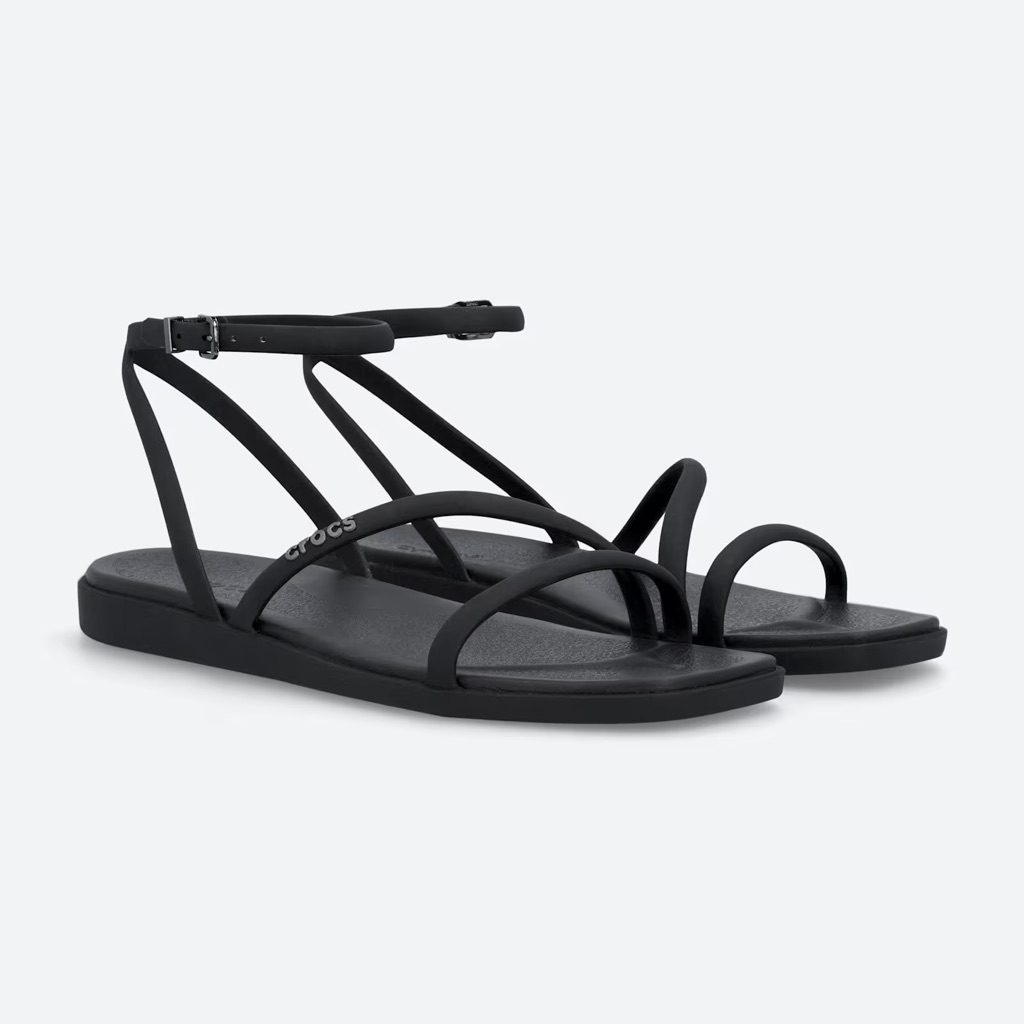 Crocs Miami Ankle Strap In Black